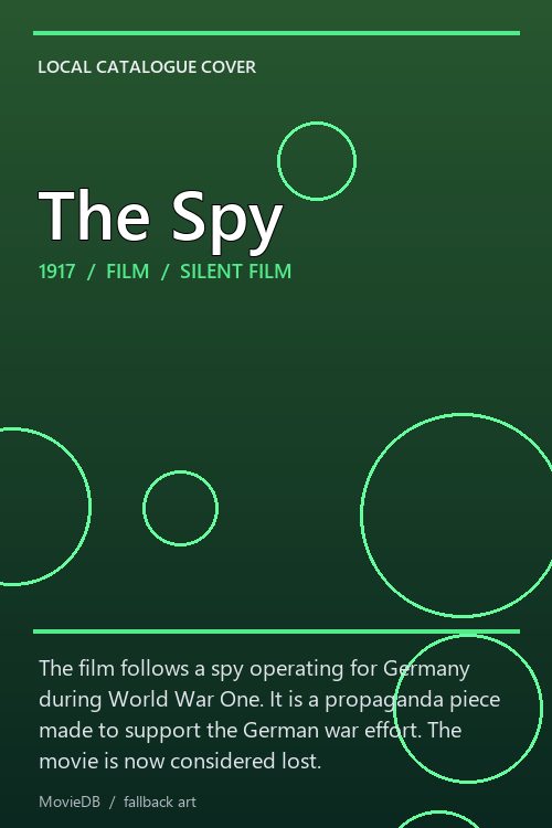 The Spy poster