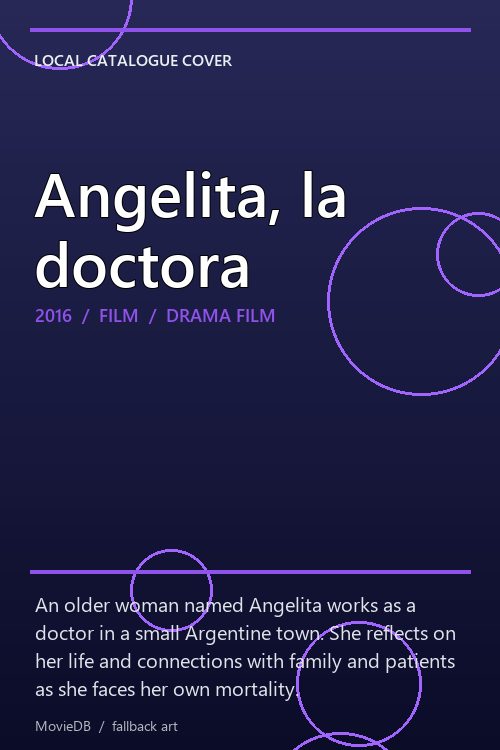 Angelita, la doctora poster