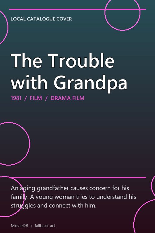 The Trouble with Grandpa poster