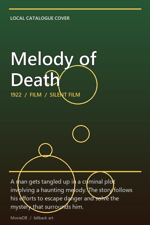 Melody of Death poster