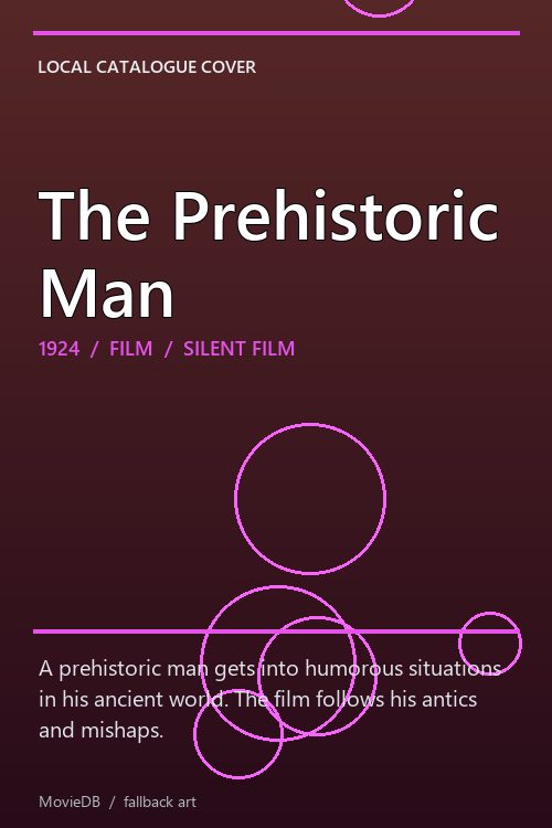 The Prehistoric Man poster
