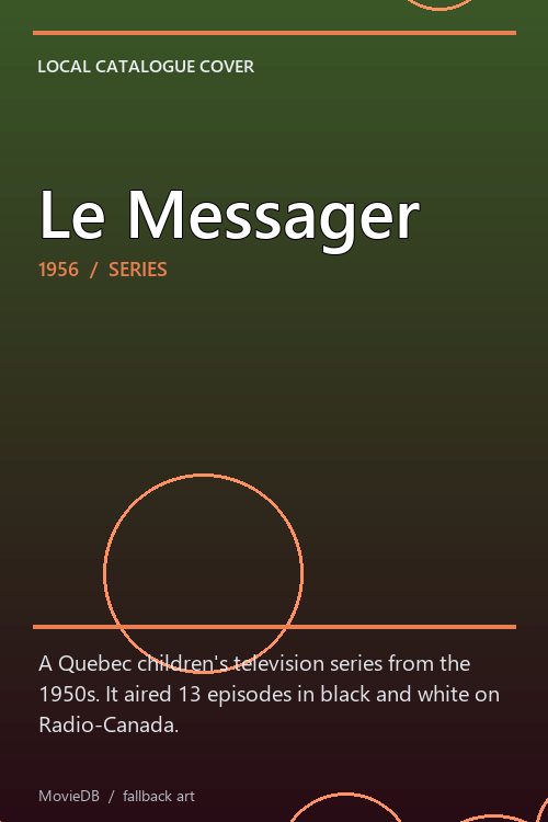 Le Messager poster