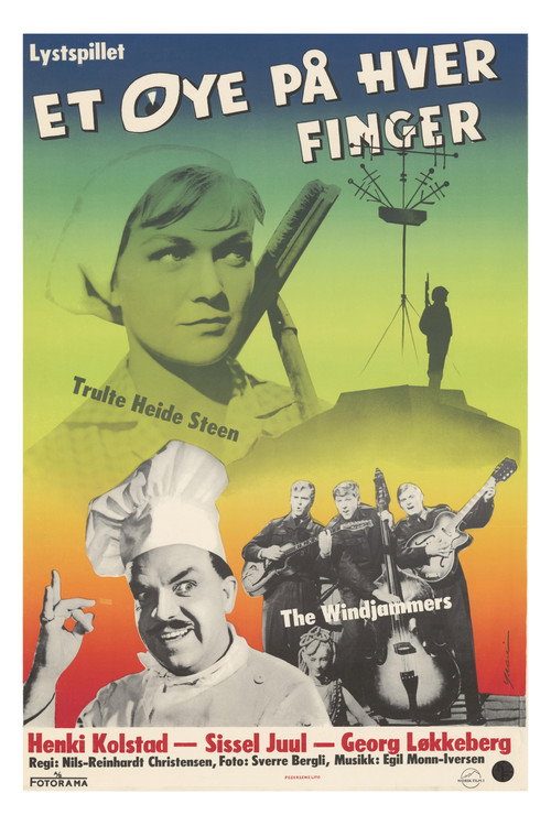 Et øye på hver finger poster