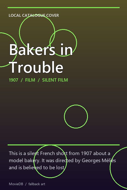 Bakers in Trouble poster