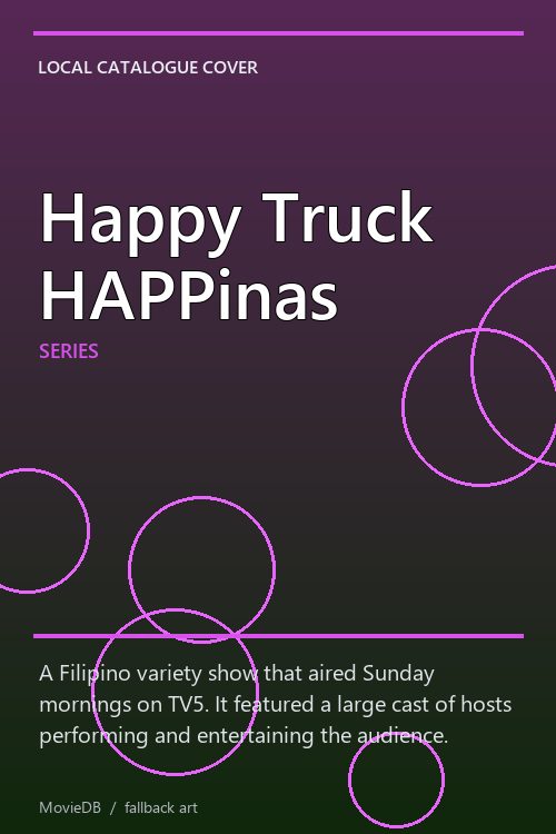 Happy Truck HAPPinas poster