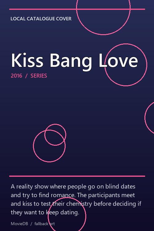 Kiss Bang Love poster