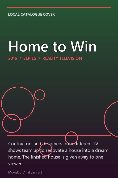 Home to Win poster