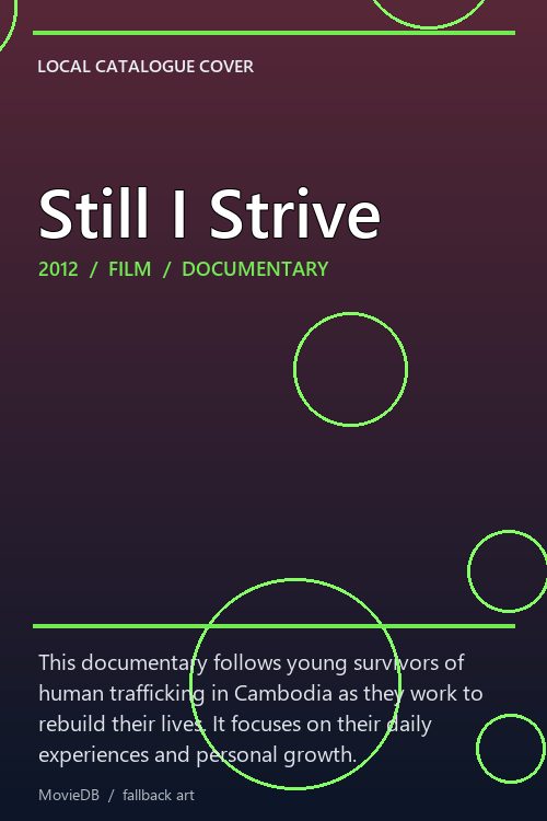Still I Strive poster