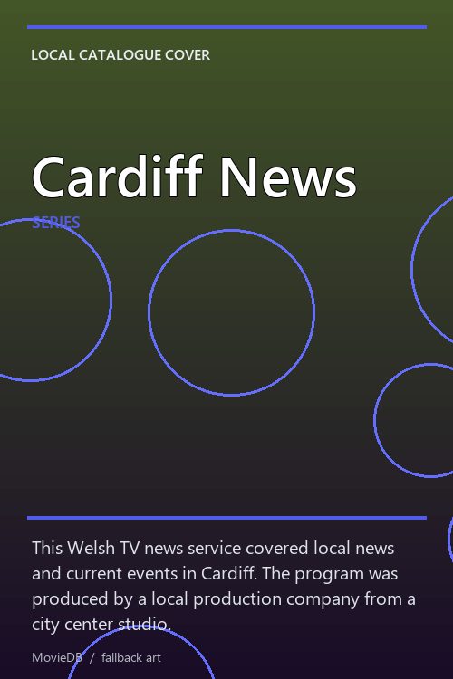 Cardiff News poster