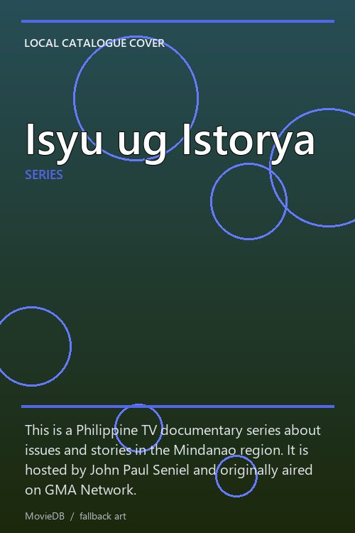 Isyu ug Istorya poster