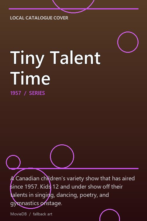 Tiny Talent Time poster