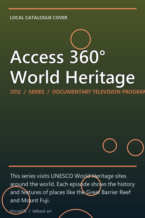 Access 360° World Heritage poster