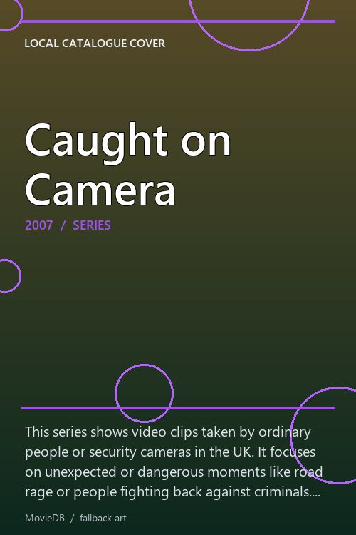 Caught on Camera poster