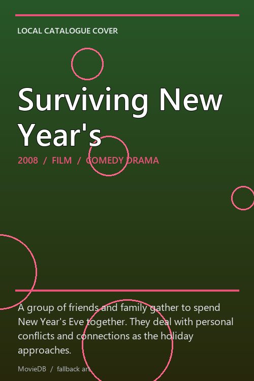 Surviving New Year's poster