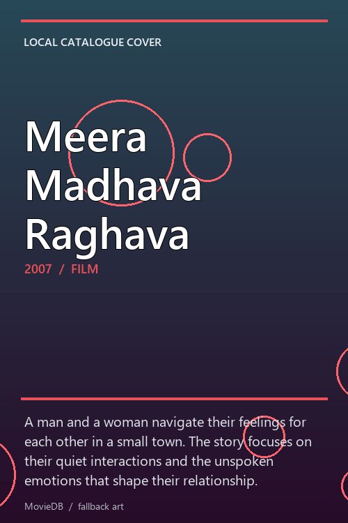 Meera Madhava Raghava poster