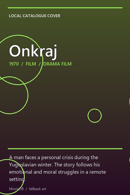 Onkraj poster
