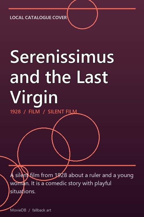 Serenissimus and the Last Virgin poster