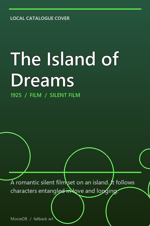 The Island of Dreams poster