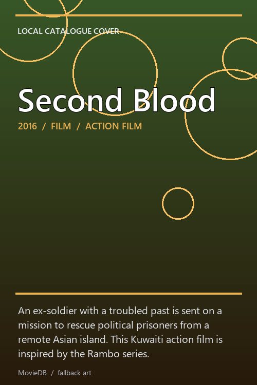 Second Blood poster