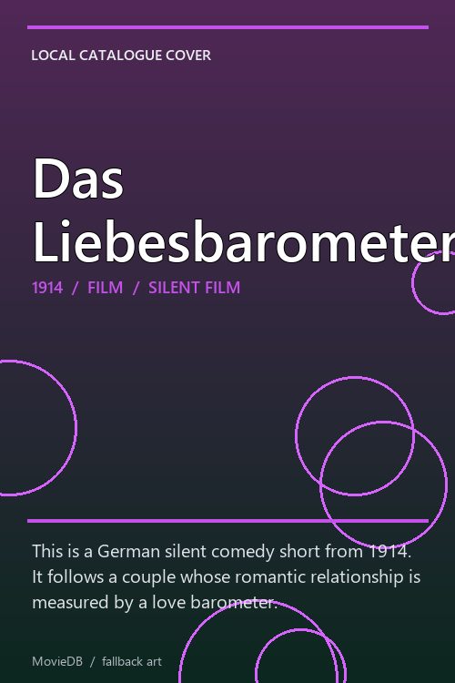 Das Liebesbarometer poster