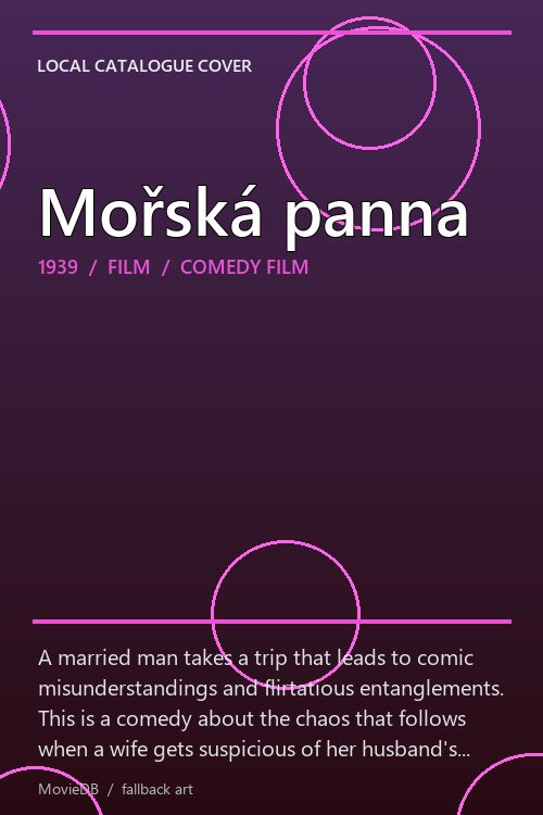 Mořská panna poster