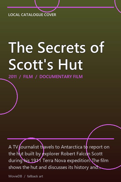 The Secrets of Scott's Hut poster