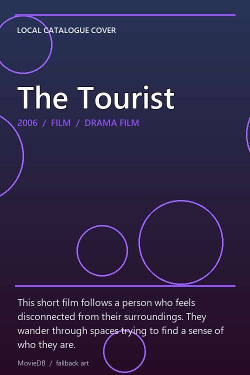 The Tourist poster
