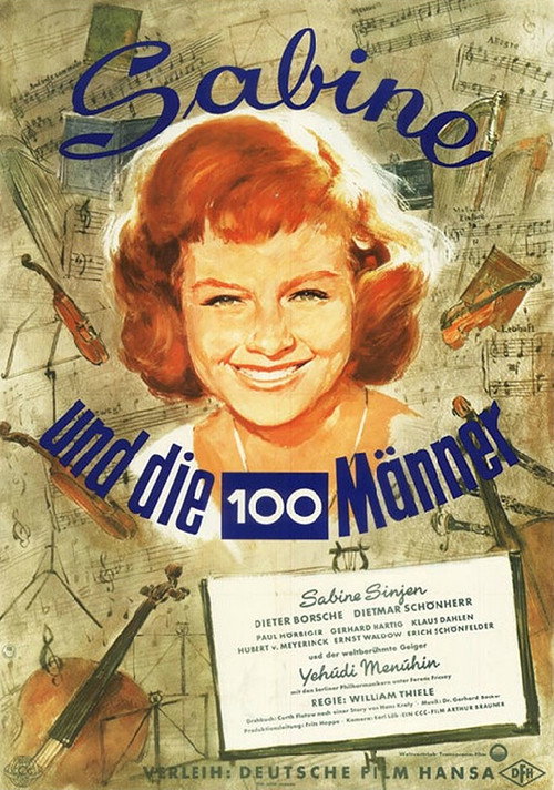 Sabine und die hundert Männer poster