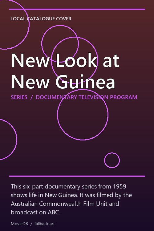 New Look at New Guinea poster