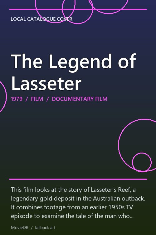 The Legend of Lasseter poster