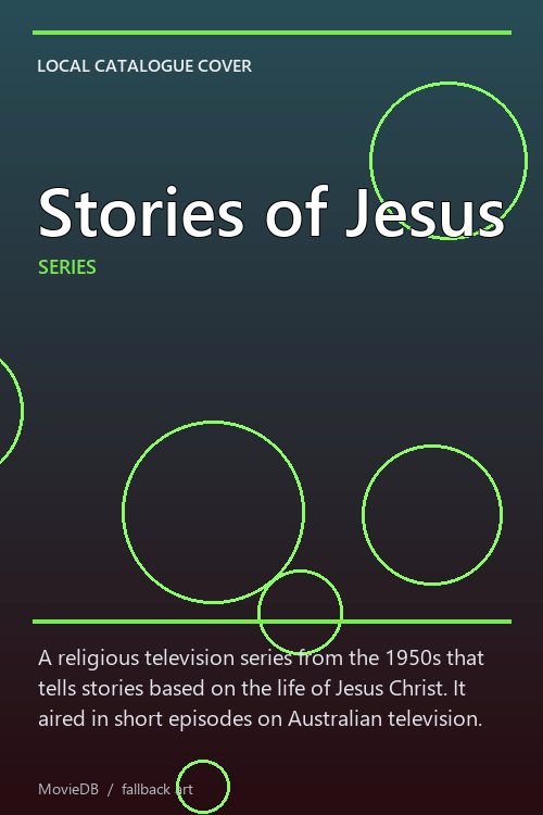 Stories of Jesus poster