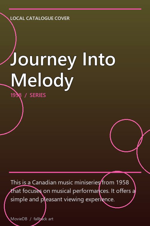 Journey Into Melody poster