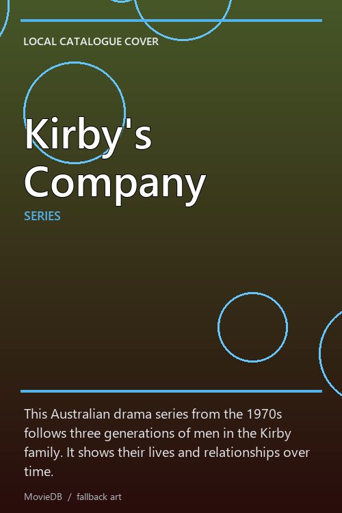 Kirby's Company poster