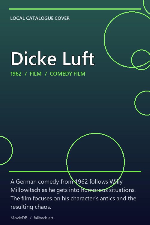 Dicke Luft poster