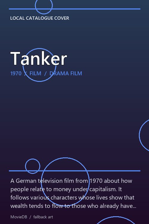 Tanker poster