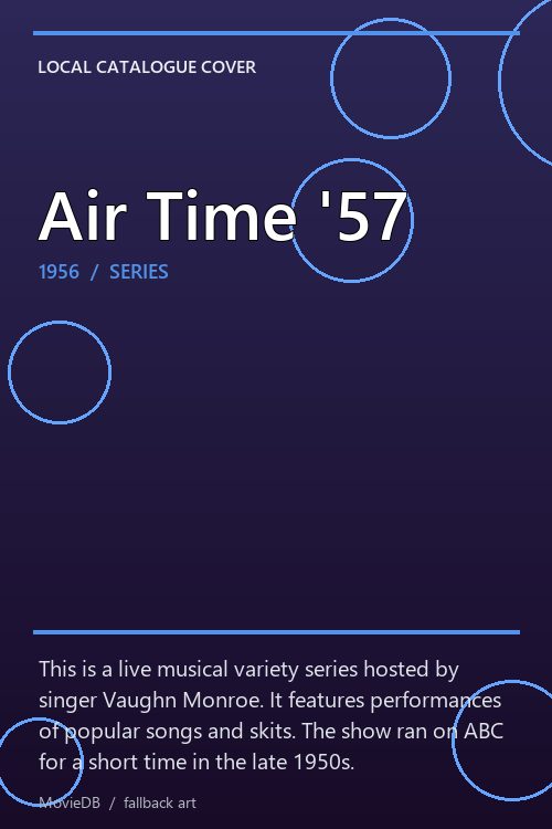 Air Time '57 poster
