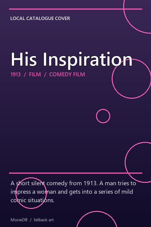 His Inspiration poster