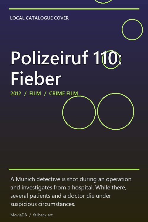 Polizeiruf 110: Fieber poster