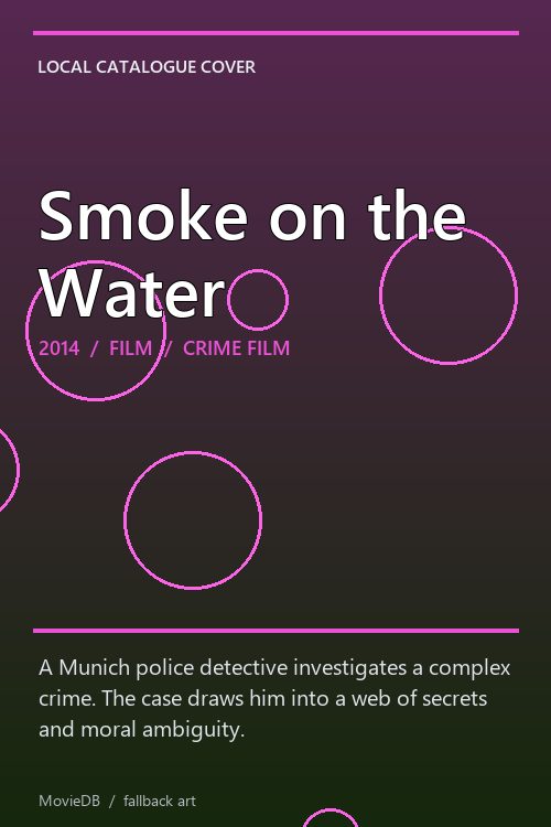 Smoke on the Water poster
