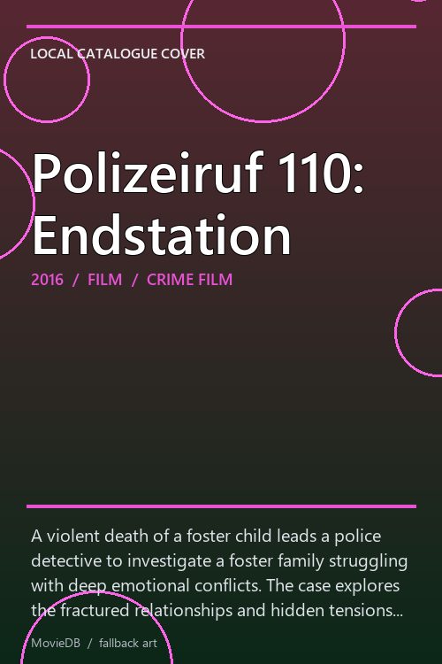 Polizeiruf 110: Endstation poster