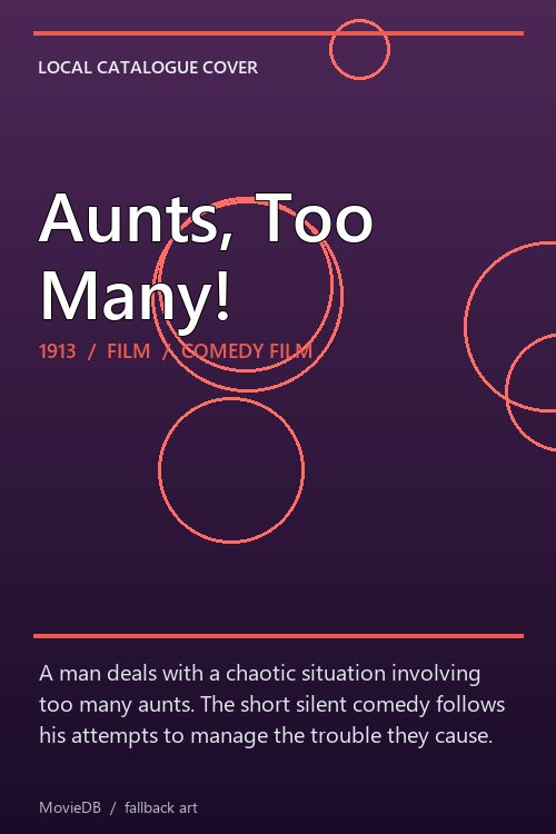 Aunts, Too Many! poster