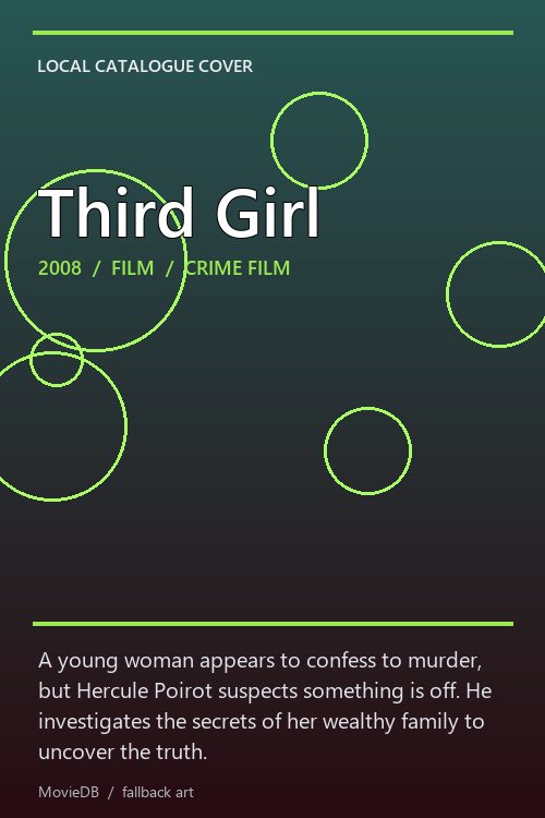 Third Girl poster