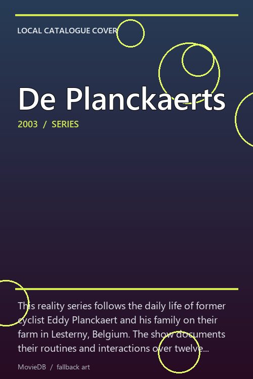 De Planckaerts poster