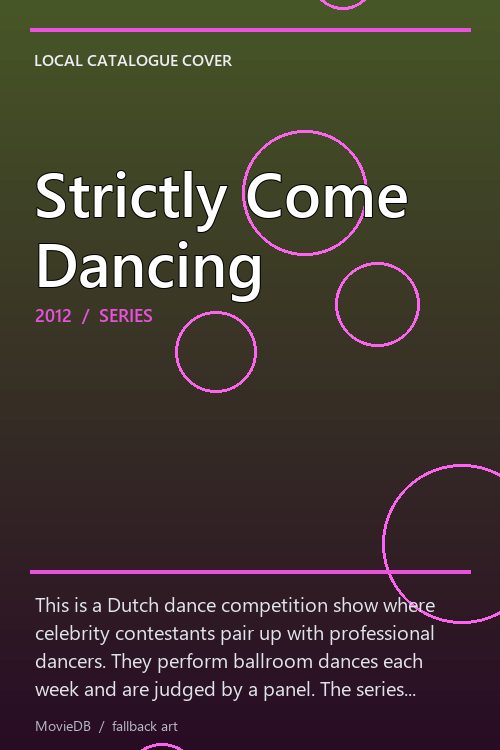 Strictly Come Dancing poster