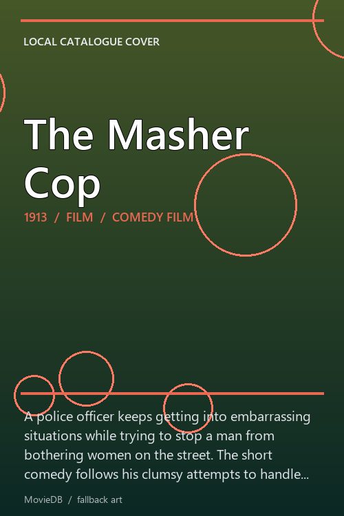 The Masher Cop poster