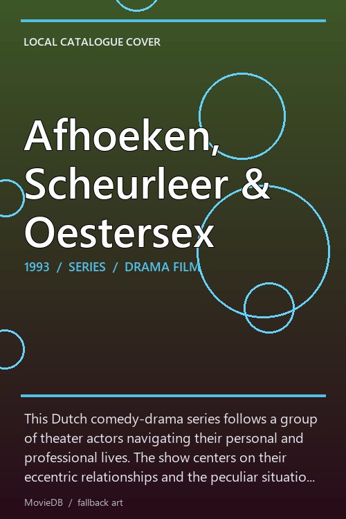 Afhoeken, Scheurleer & Oestersex poster