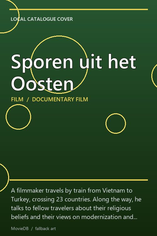 Sporen uit het Oosten poster