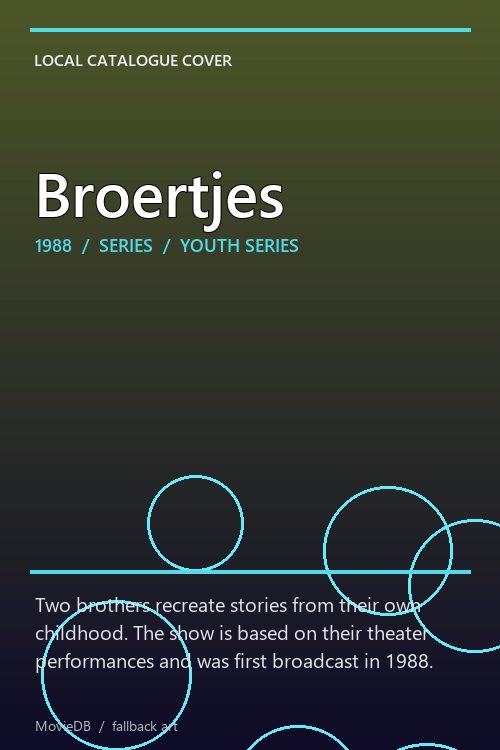 Broertjes poster