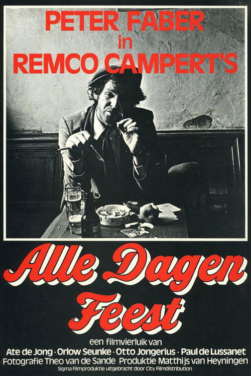 Alle dagen feest poster