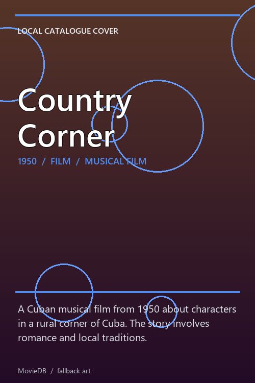 Country Corner poster